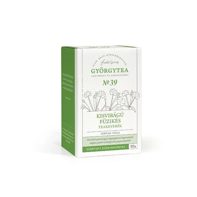 Györgytea Kisvirágú füzikés teakeverék 50g - férfiak teája
