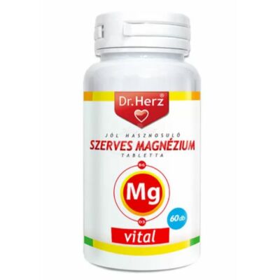 Dr Herz szerves magnézium tabletta B6 vitaminnal 60x