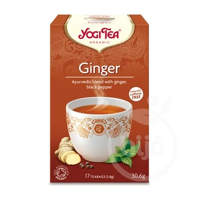 Yogi bio tea gyömbéres 17x