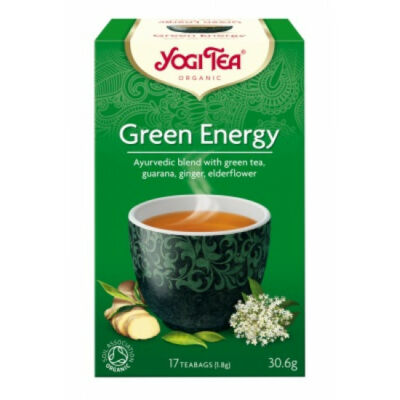 Yogi bio tea ayurveda zöld energia gyógynövényekkel 17x